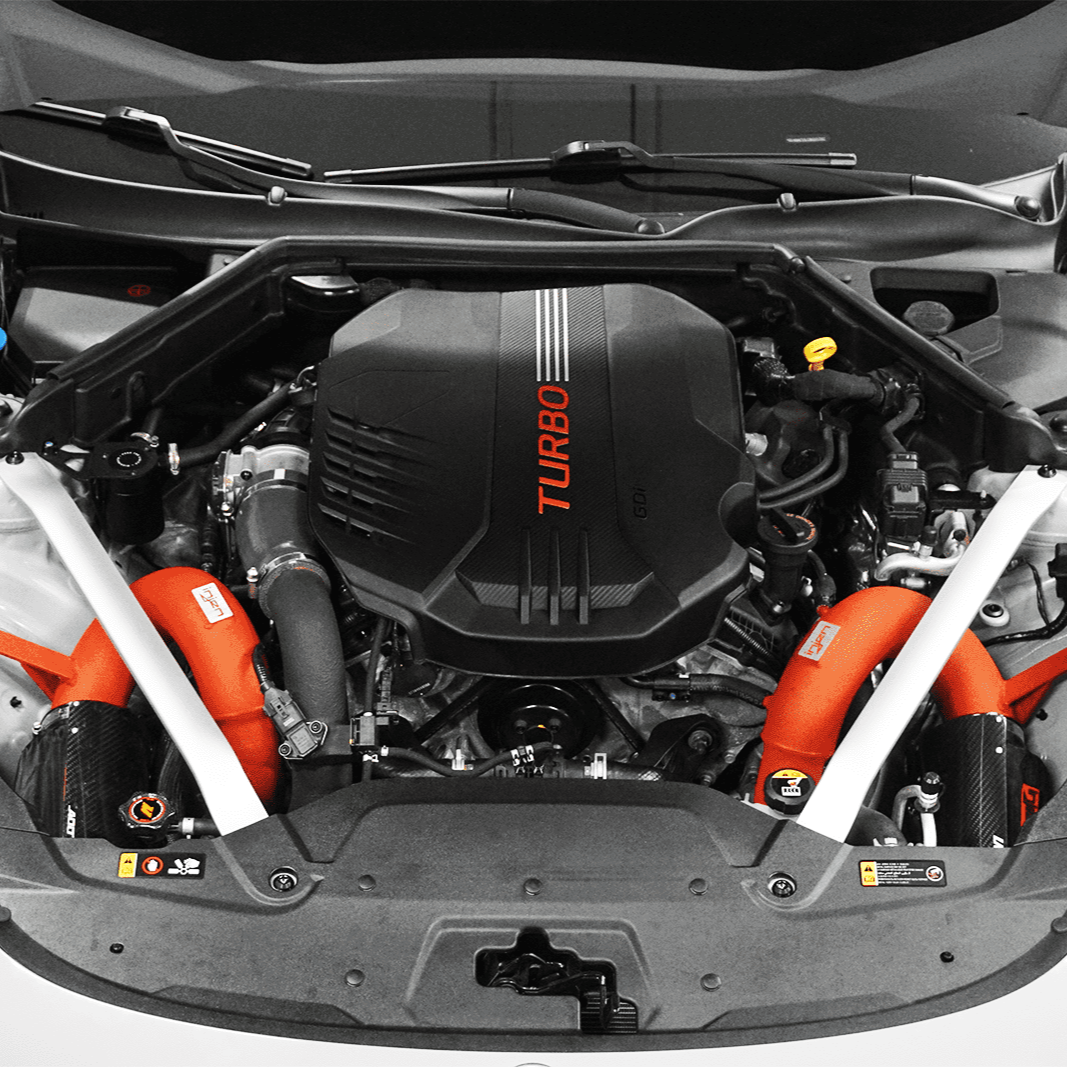 ZSPEC Stage-3 Dress Up Bolts® Fastener Kit for '18+ Kia Stinger GT K8, Stainless & Billet - Howling Moto