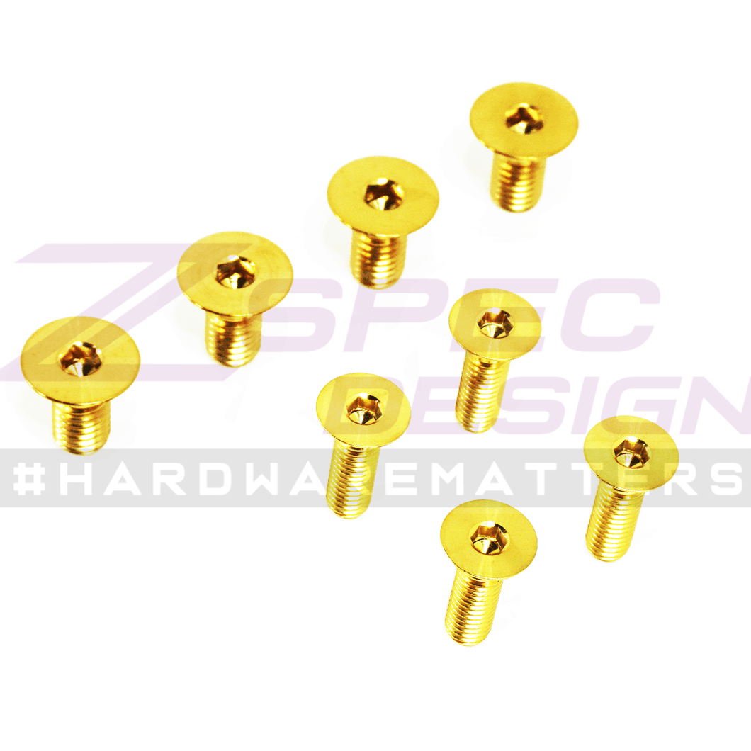 ZSPEC Dress Up Bolts® Fastener Kit, Door Jams Area for Toyota Supra MK5, Titanium - Howling Moto