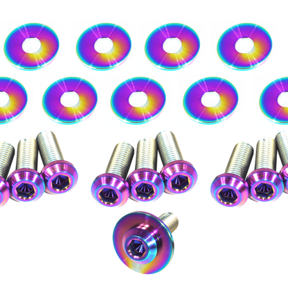 ZSPEC Titanium Struts & Strut-Braces Fastener Kits for '16+ Chevy V8 Camaro SS - Howling Moto
