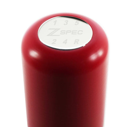 ZSPEC Shift Knob, M8-1.25, Delrin & Stainless, 5-Speed Shift Pattern Coin - Howling Moto