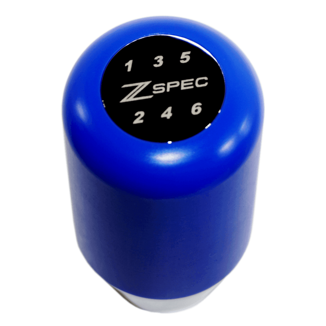 ZSPEC Shift Knob, M10-1.5, Delrin & Stainless, 6-Speed Shift Pattern Coin - Howling Moto