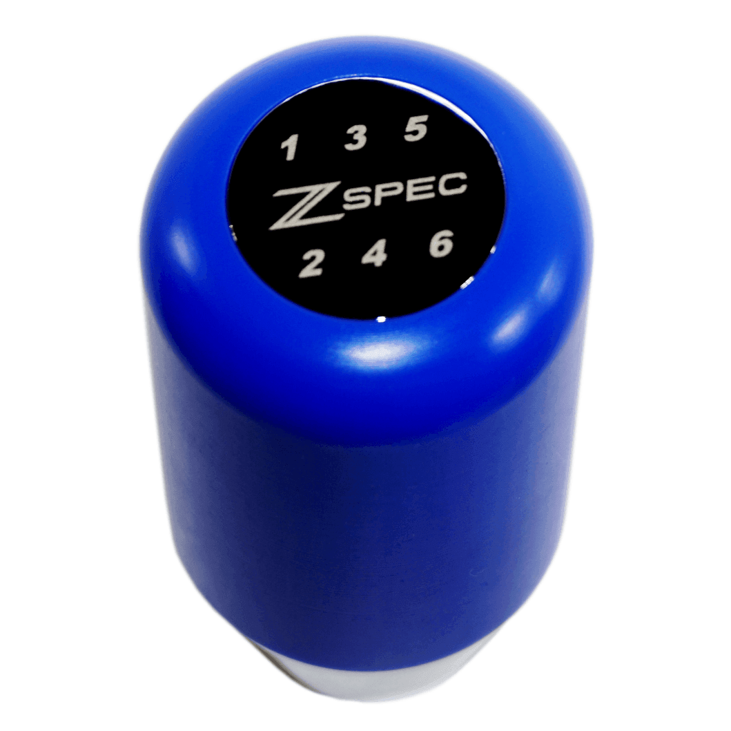 ZSPEC Shift Knob, M12-1.25, Delrin & Stainless, 6-Speed Shift Pattern Coin - Howling Moto