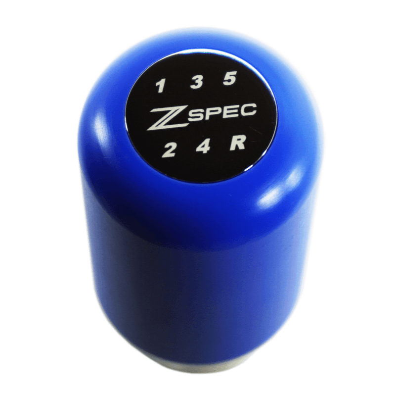 ZSPEC Shift Knob, M10-1.5, Delrin & Stainless, 5-Speed Shift Pattern Coin - Howling Moto