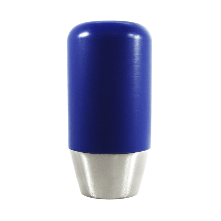ZSPEC Shift Knob, M8-1.25, Delrin & Stainless, 5-Speed Shift Pattern Coin - Howling Moto