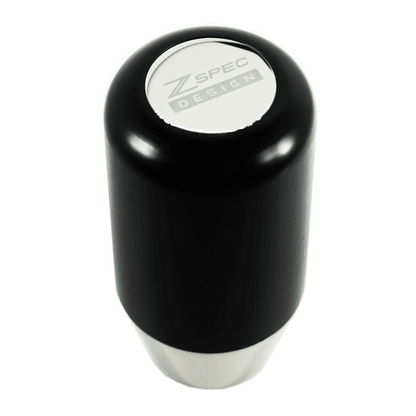 ZSPEC Shift Knob, M8-1.25, Delrin & Stainless, 5-Speed Shift Pattern Coin - Howling Moto