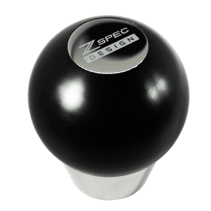 ZSPEC Shift Knob, M10-1.5, Delrin & Stainless, 6-Speed Shift Pattern Coin - Howling Moto