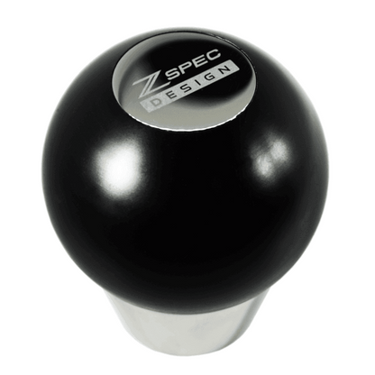 ZSPEC Shift Knob, M12-1.25, Delrin & Stainless, 5-Speed Shift Pattern Coin - Howling Moto