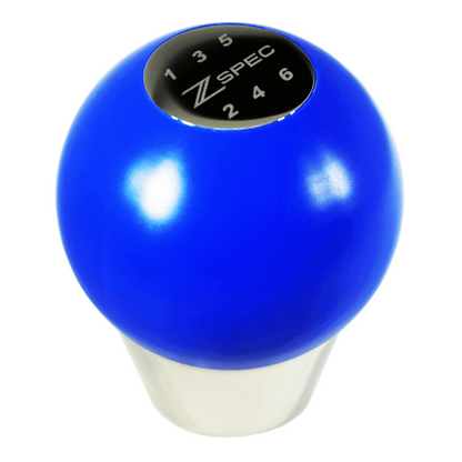 ZSPEC Shift Knob, M8-1.25, Delrin & Stainless, 6-Speed Shift Pattern Coin - Howling Moto