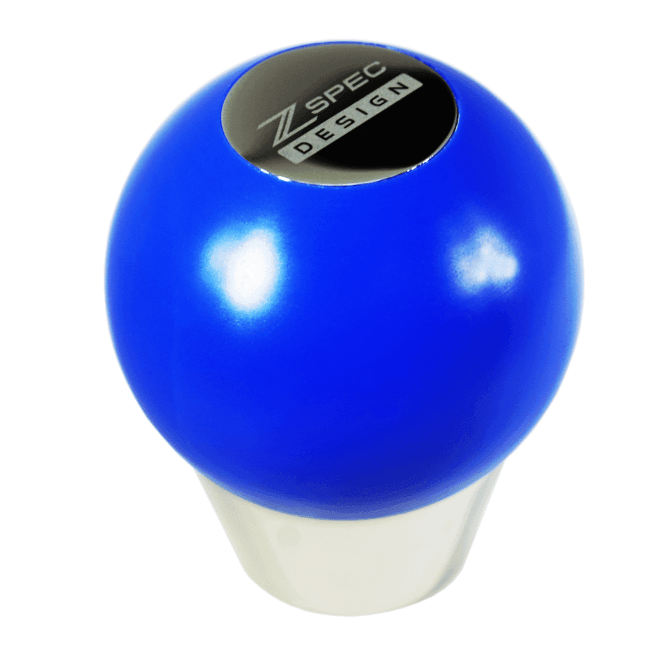 ZSPEC Shift Knob, M12-1.25, Delrin & Stainless, 4-Speed Shift Pattern Coin - Howling Moto