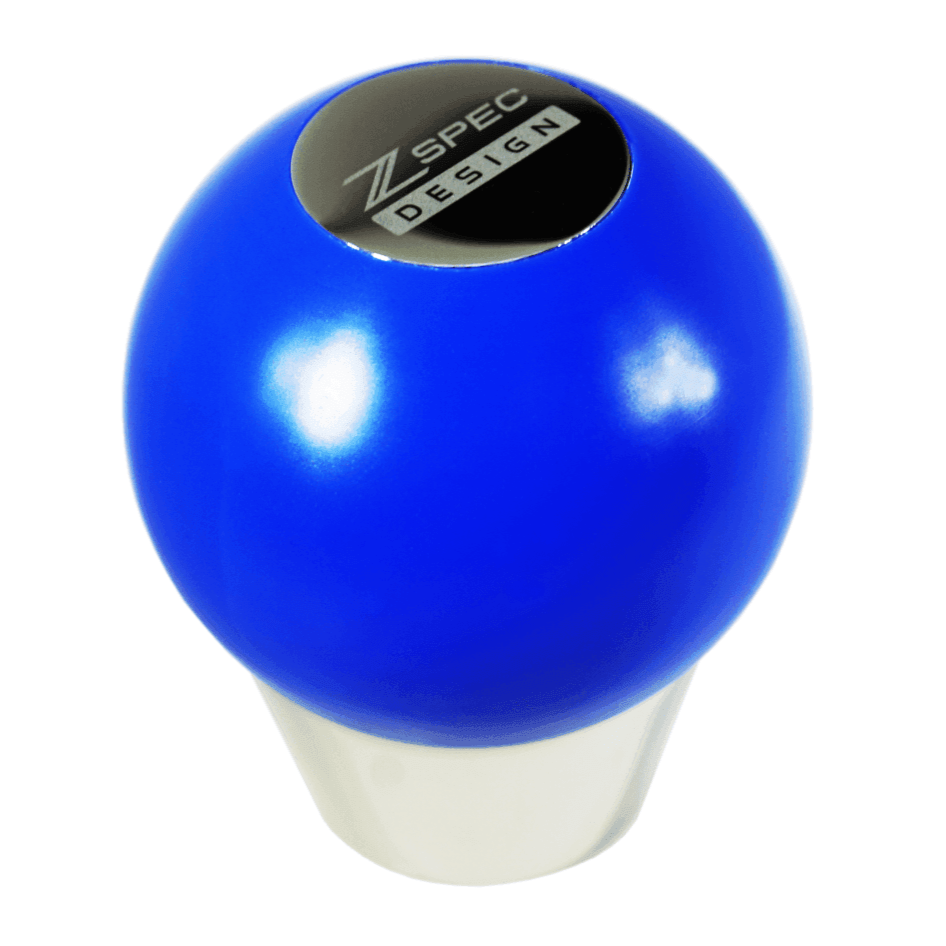 ZSPEC Shift Knob, M8-1.25, Delrin & Stainless, 6-Speed Shift Pattern Coin - Howling Moto