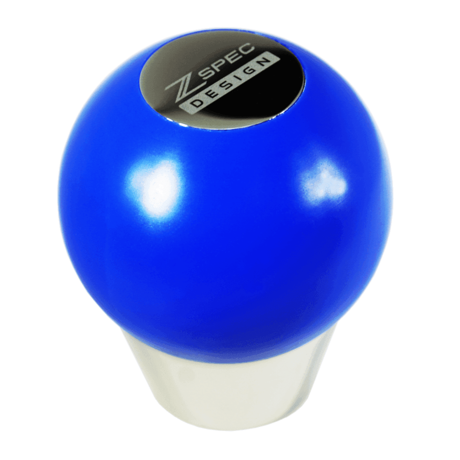 ZSPEC Shift Knob, M12-1.25, Delrin & Stainless, 6-Speed Shift Pattern Coin - Howling Moto