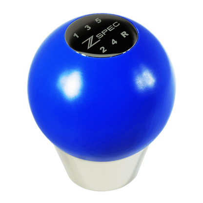 ZSPEC Shift Knob, M10-1.5, Delrin & Stainless, 5-Speed Shift Pattern Coin - Howling Moto