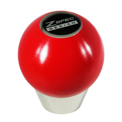 ZSPEC Shift Knob, M10-1.5, Delrin & Stainless, 4-Speed Shift Pattern Coin - Howling Moto