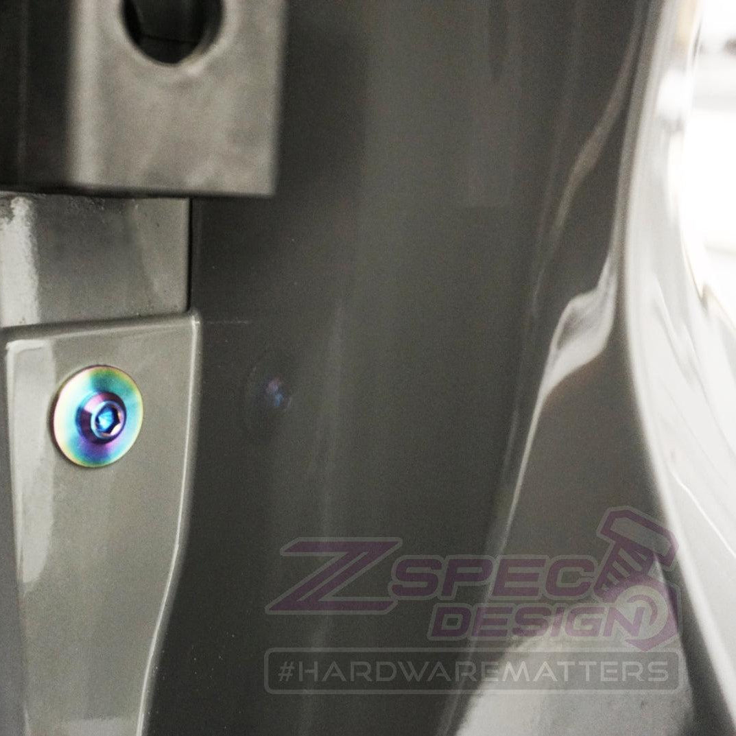 ZSPEC Dress Up Bolts® Hatch/Trunk-Area Fastener Kit for '11-23 Dodge Durango, Titanium - Howling Moto