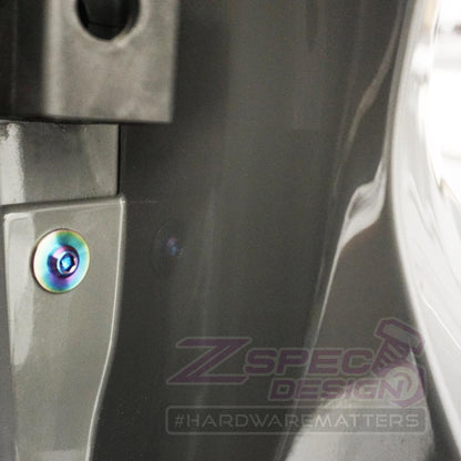 ZSPEC Dress Up Bolts® Hatch/Trunk-Area Fastener Kit for '11-23 Dodge Durango, Titanium - Howling Moto