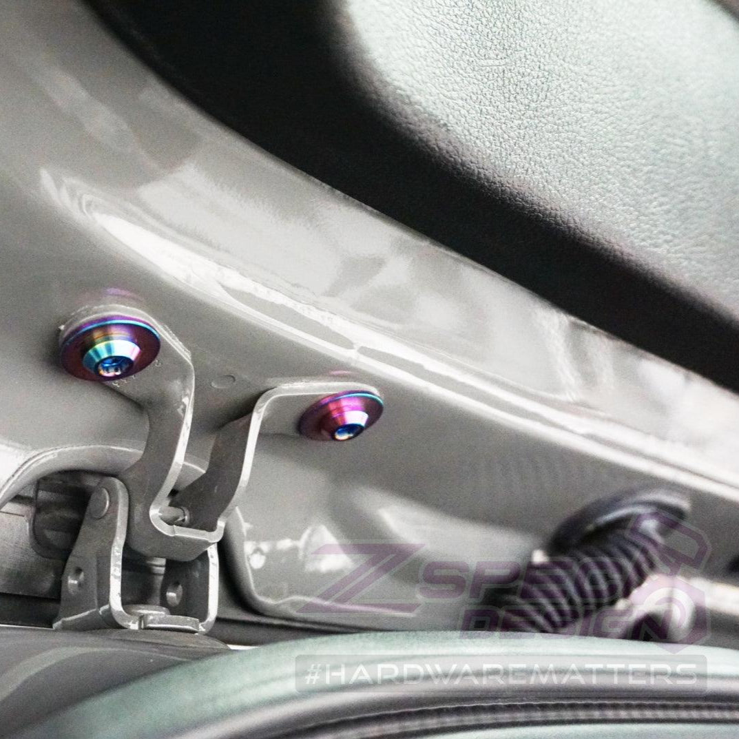 ZSPEC Dress Up Bolts® Hatch/Trunk-Area Fastener Kit for '11-23 Dodge Durango, Titanium - Howling Moto