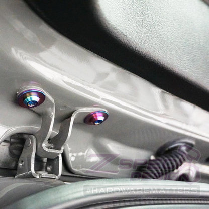 ZSPEC Dress Up Bolts® Hatch/Trunk-Area Fastener Kit for '11-23 Dodge Durango, Titanium - Howling Moto