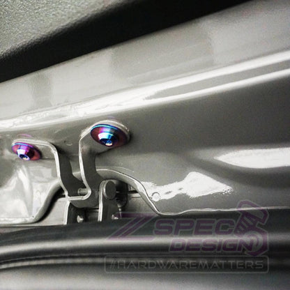 ZSPEC Dress Up Bolts® Hatch/Trunk-Area Fastener Kit for '11-23 Dodge Durango, Titanium - Howling Moto