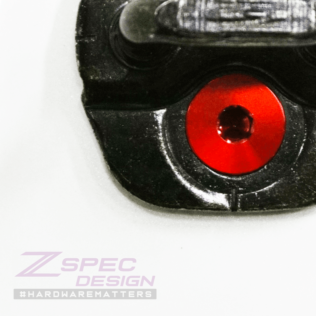 ZSPEC Dress Up Bolts® Fastener Kit, Door Jams Area for Nissan Z33 350z, Titanium - Howling Moto