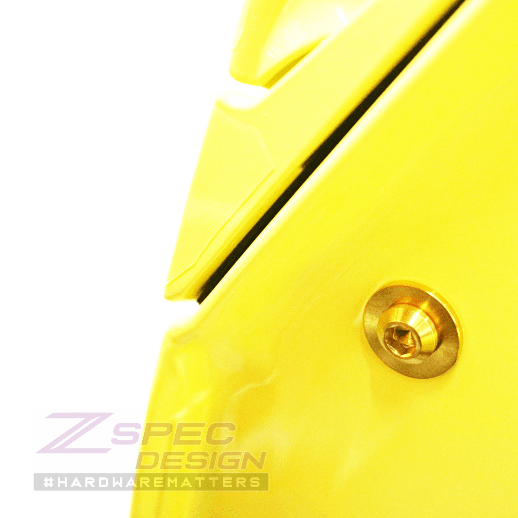 ZSPEC Dress Up Bolts® Fastener Kit, Door Jams Area for 2023+ Nissan Z RZ34, Titanium - Howling Moto