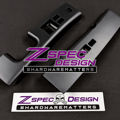 ZSPEC 350z Z33 Interior Door Window Switch Finisher Set for LHD '06-09, Black - Howling Moto
