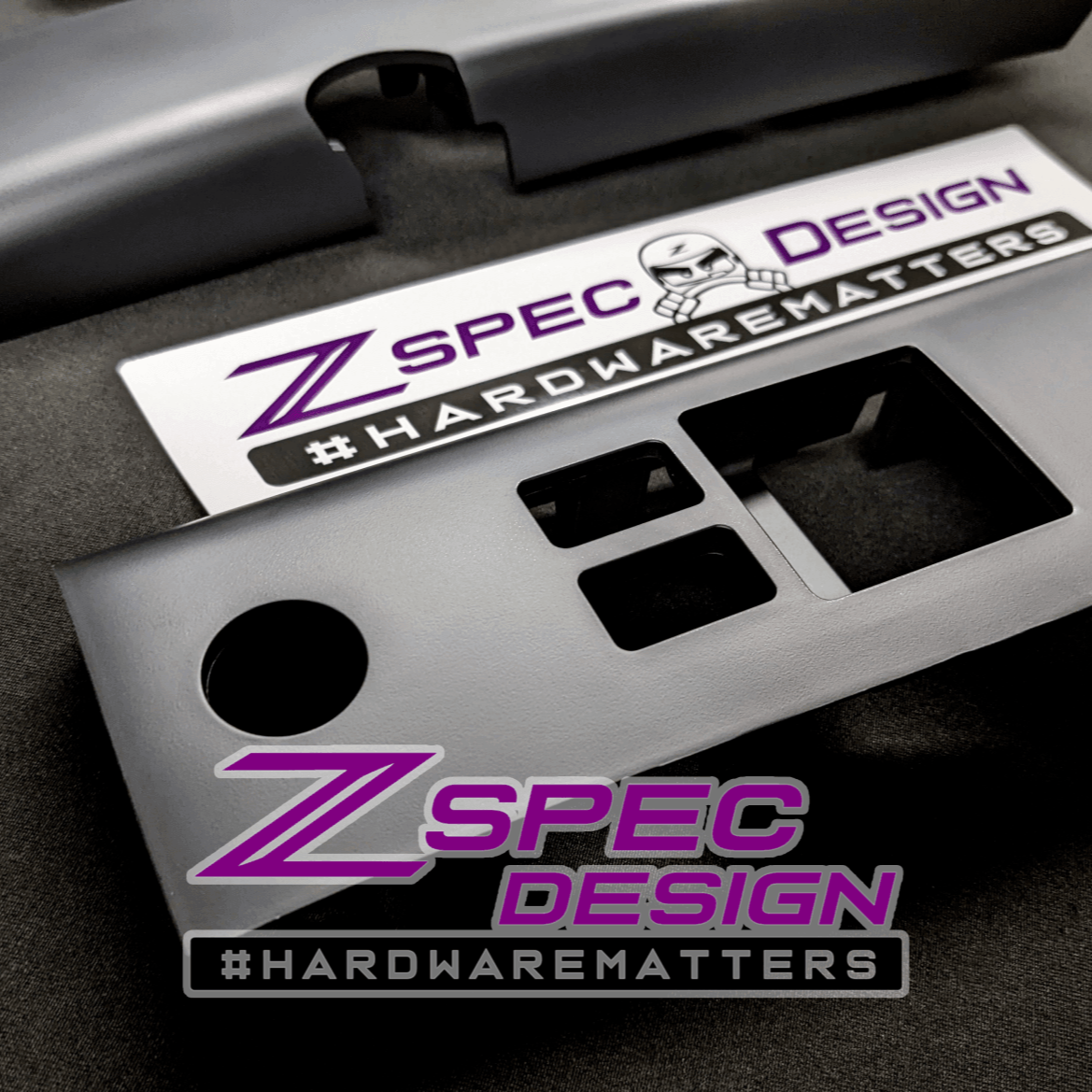 ZSPEC 350z Z33 Interior Door Window Switch Finisher Set for LHD '06-09, Black - Howling Moto