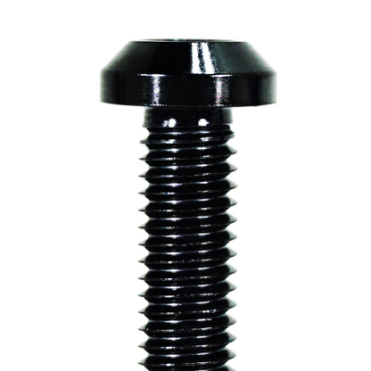 ZSPEC M10-1.25x30mm Dress Up Bolts® Fastener, Titanium GR5, Angled Head, Per Each - Howling Moto