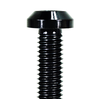 ZSPEC M6-1.0x60mm Dress-Up Bolt® Fastener, Angled Head, Titanium Grade-5, Per Each - Howling Moto