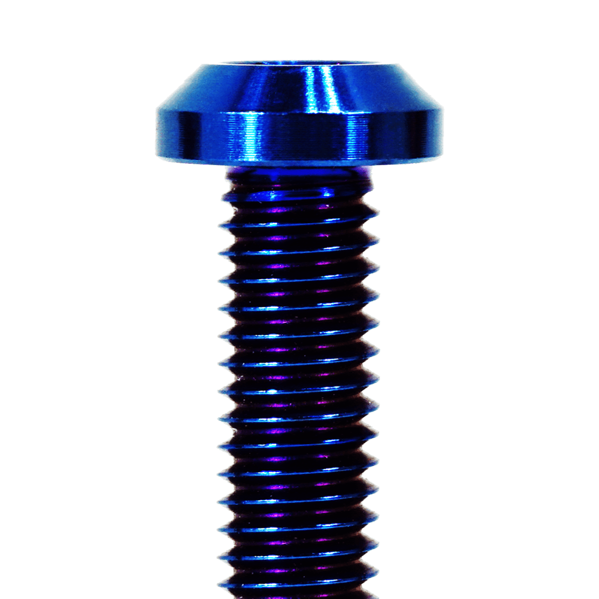 ZSPEC M5-0.8x16mm Dress Up Bolt® Fastener, Angled Head, Titanium Grade-5, Per Each - Howling Moto