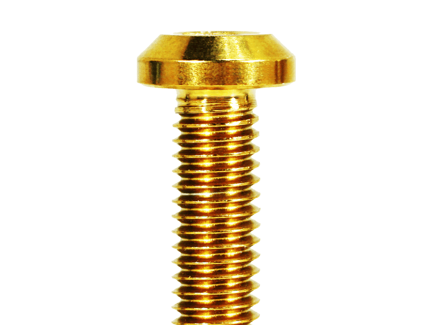 ZSPEC M8-1.25x35mm Dress Up Bolt® Fastener, Angled Head, Titanium Grade-5, Per Each - Howling Moto