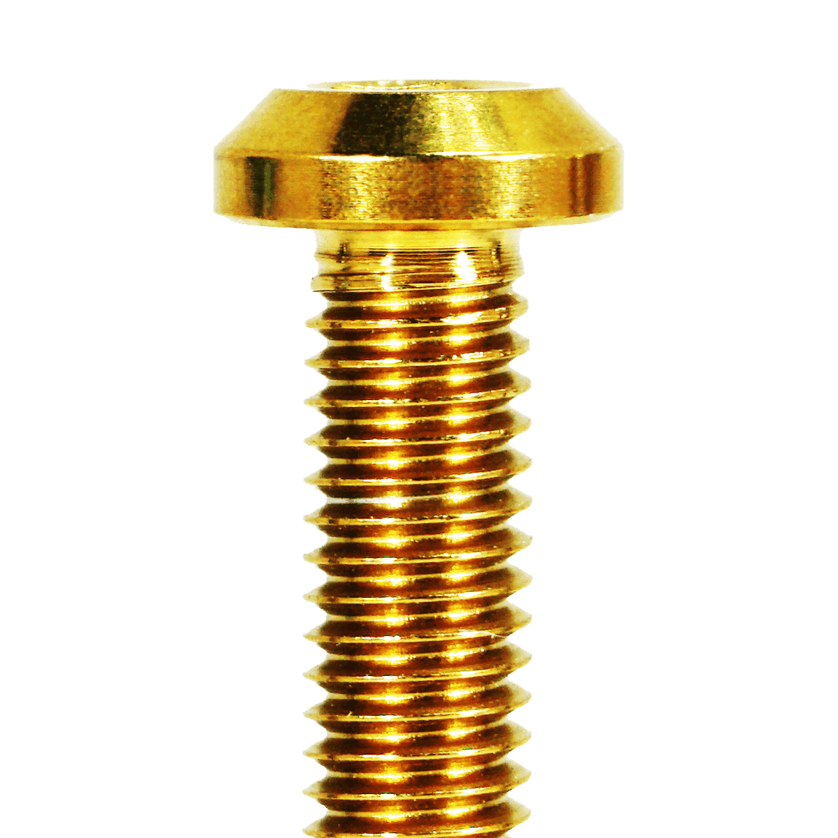 ZSPEC M6-1.0x45mm Dress Up Bolt® Fastener, Angled Head, Titanium Grade-5, Per Each - Howling Moto
