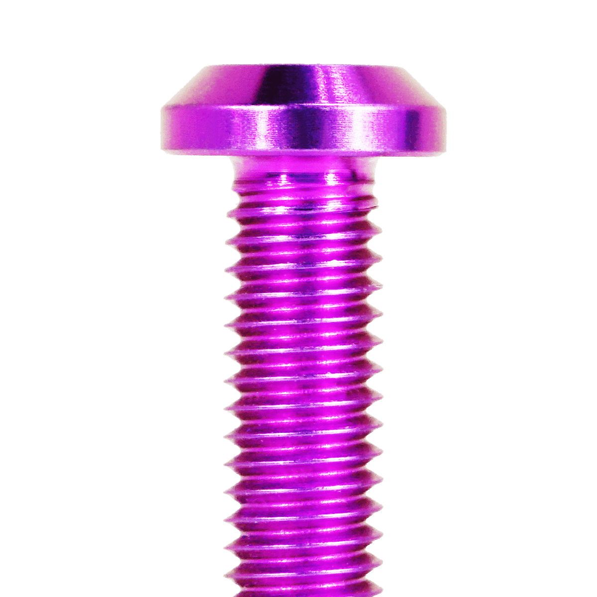 ZSPEC M5-0.8x25mm Dress Up Bolt® Fastener, Angled Head, Titanium Grade-5, Per Each - Howling Moto