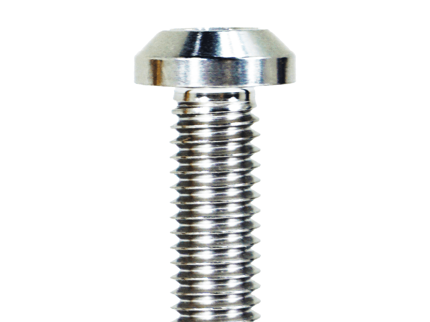 ZSPEC M8-1.25x35mm Dress Up Bolt® Fastener, Angled Head, Titanium Grade-5, Per Each - Howling Moto