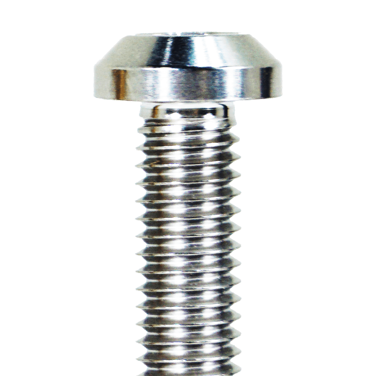 ZSPEC M6-1.0x60mm Dress-Up Bolt® Fastener, Angled Head, Titanium Grade-5, Per Each - Howling Moto
