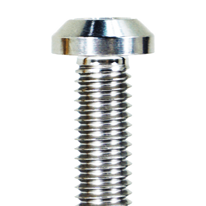ZSPEC M6-1.0x55mm Dress Up Bolt® Fastener, Angled Head, Titanium Grade-5, Per Each - Howling Moto