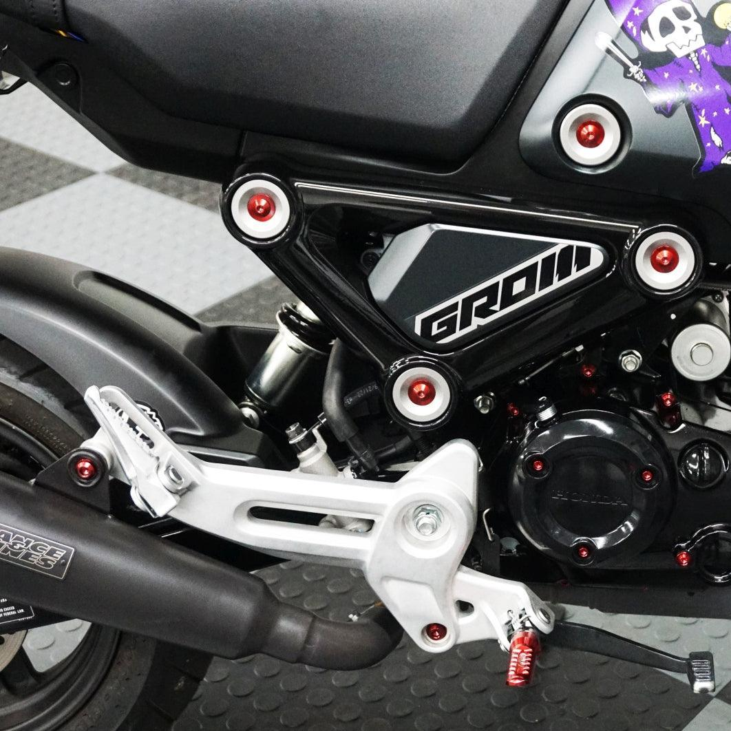 ZSPEC Dress-Up Bolts® Hardware Kit for the 2021+ Honda Grom Platform, Titanium - Howling Moto