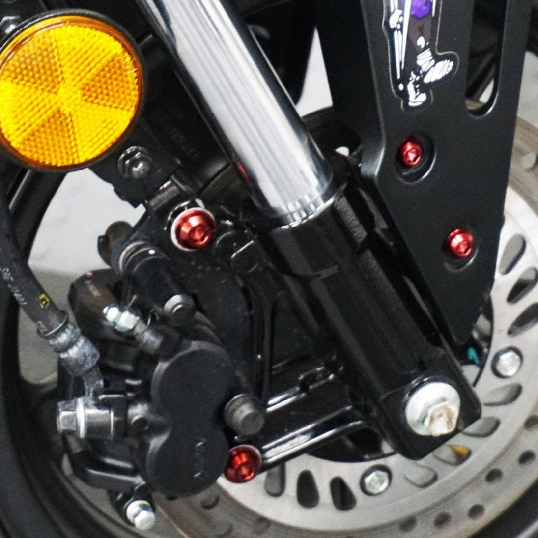 ZSPEC Dress-Up Bolts® Hardware Kit for the 2021+ Honda Grom Platform, Titanium - Howling Moto