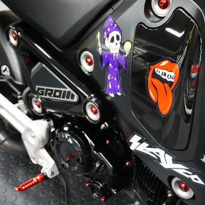 ZSPEC Dress-Up Bolts® Hardware Kit for the 2021+ Honda Grom Platform, Titanium - Howling Moto