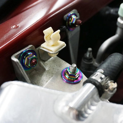 ZSPEC Stage-2 Dress Up Bolts® Fastener Kit for Mazda Miata NC, Titanium Hardware - Howling Moto