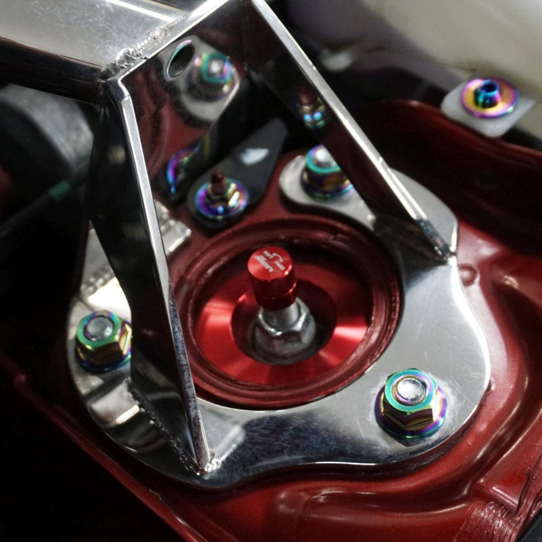 ZSPEC Stage-3 Dress Up Bolts® Fastener Kit for Mazda Miata NC, Titanium Hardware - Howling Moto