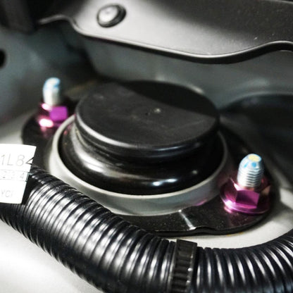 ZSPEC Stage-2 Dress Up Bolts® Fastener Kit for '23+ Mitsubishi Mirage, Titanium - Howling Moto
