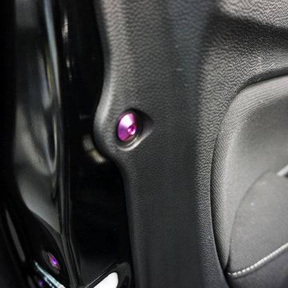 ZSPEC "Door Jams & Trunk-Area" Dress Up Bolts® Fastener Kit for '23+ Mitsubishi Mirage, Titanium - Howling Moto