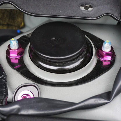 ZSPEC Stage-1 Dress Up Bolts® Fastener Kit for '23+ Mitsubishi Mirage, Titanium - Howling Moto