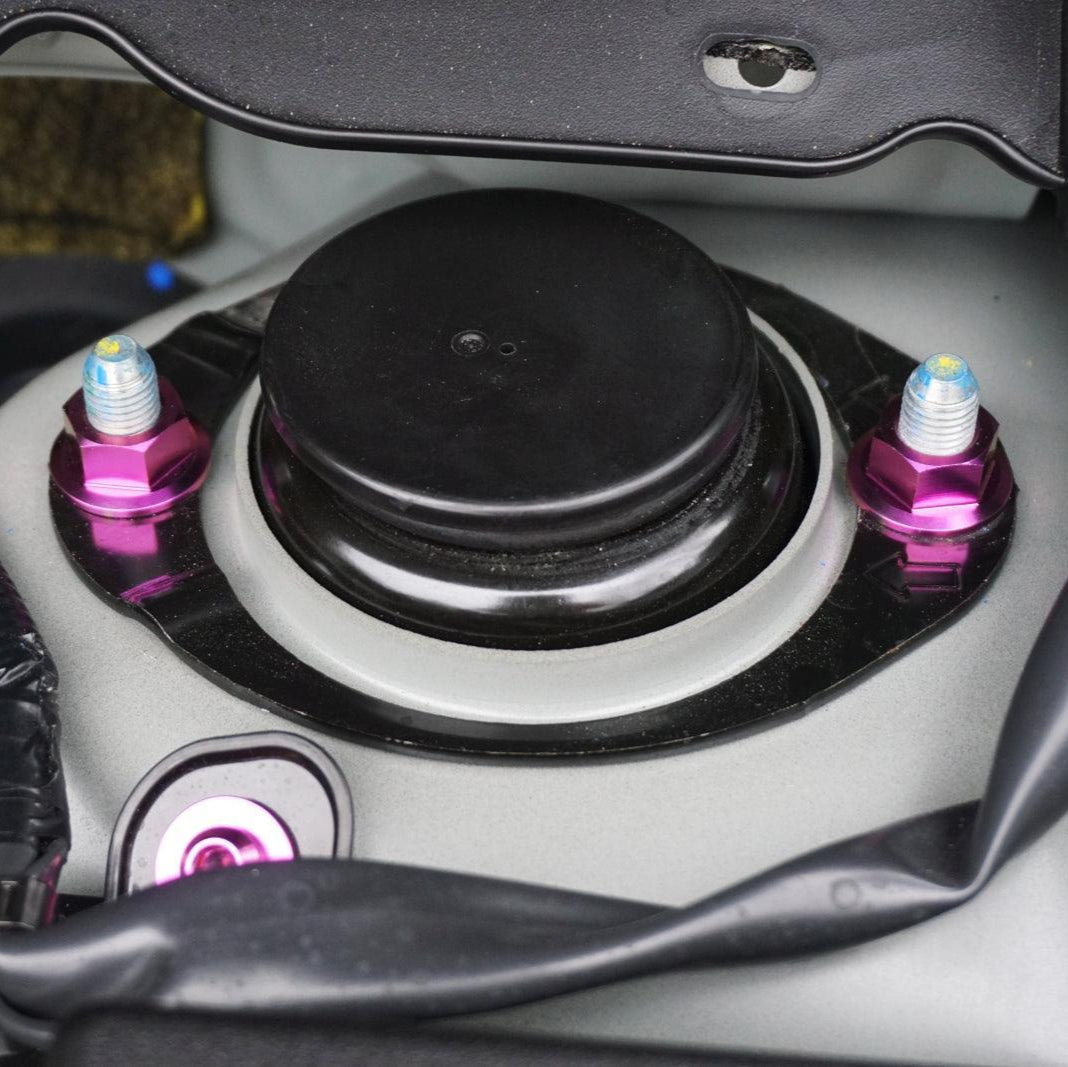 ZSPEC Stage-3 Dress Up Bolts® Fastener Kit for '23+ Mitsubishi Mirage, Titanium - Howling Moto