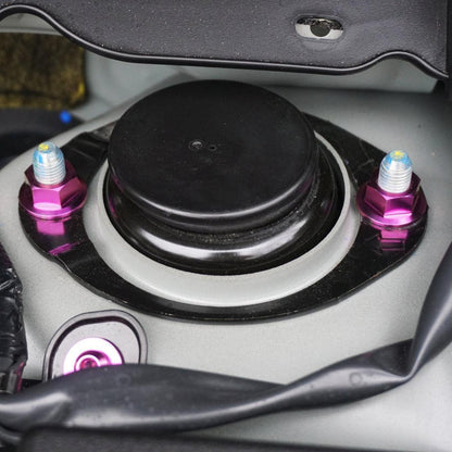 ZSPEC Stage-2 Dress Up Bolts® Fastener Kit for '23+ Mitsubishi Mirage, Titanium - Howling Moto
