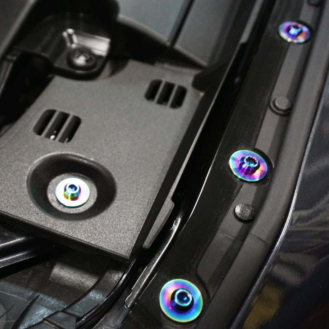 ZSPEC Stage-2 Dress Up Bolts® Fastener Kit for '18-24 Subaru CrossTrek, Titanium - Howling Moto