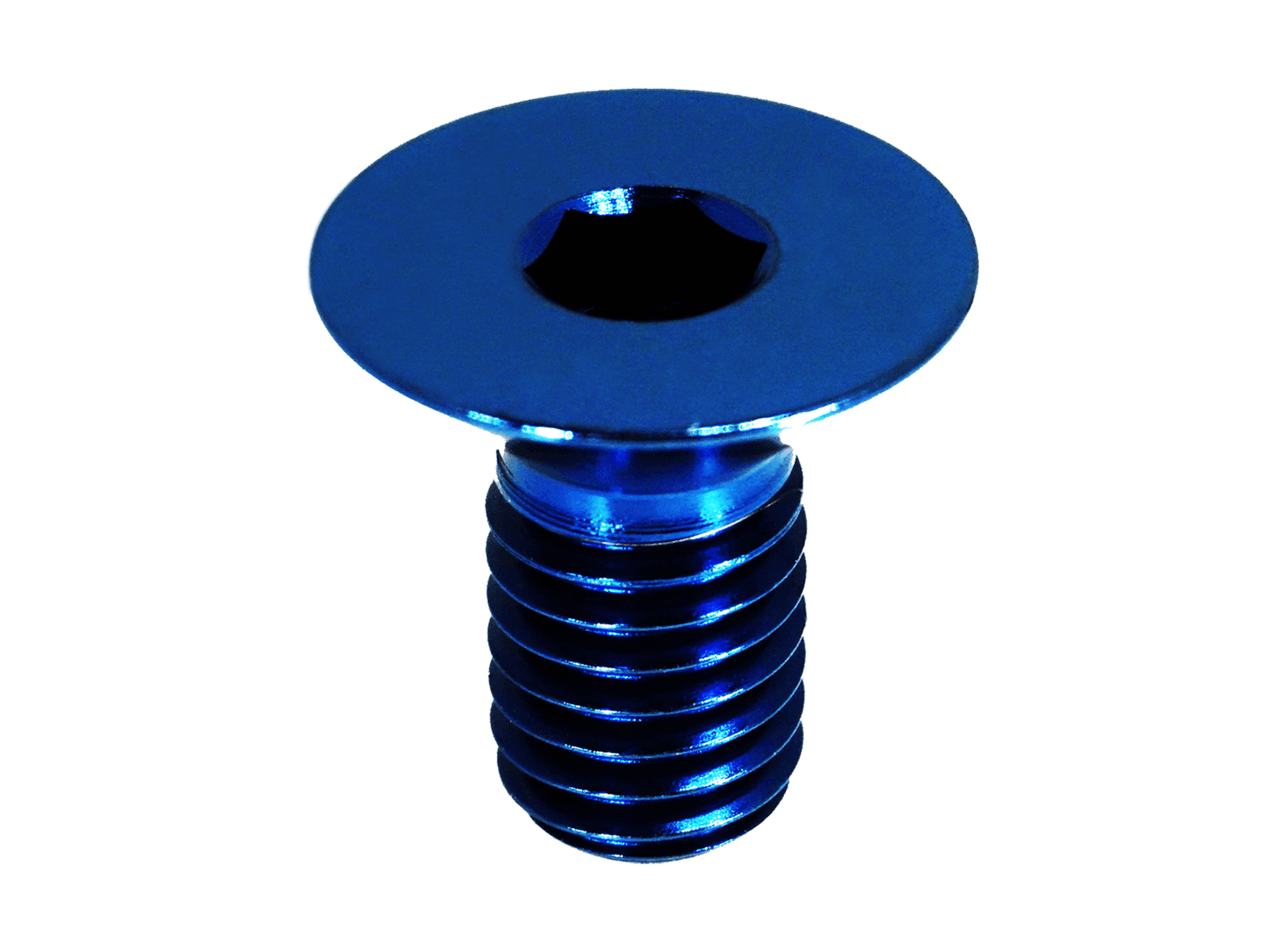 ZSPEC M6-1.0x30mm Flat-Head FHSC Fastener/Bolt, Titanium Grade-5, Per Each - Howling Moto