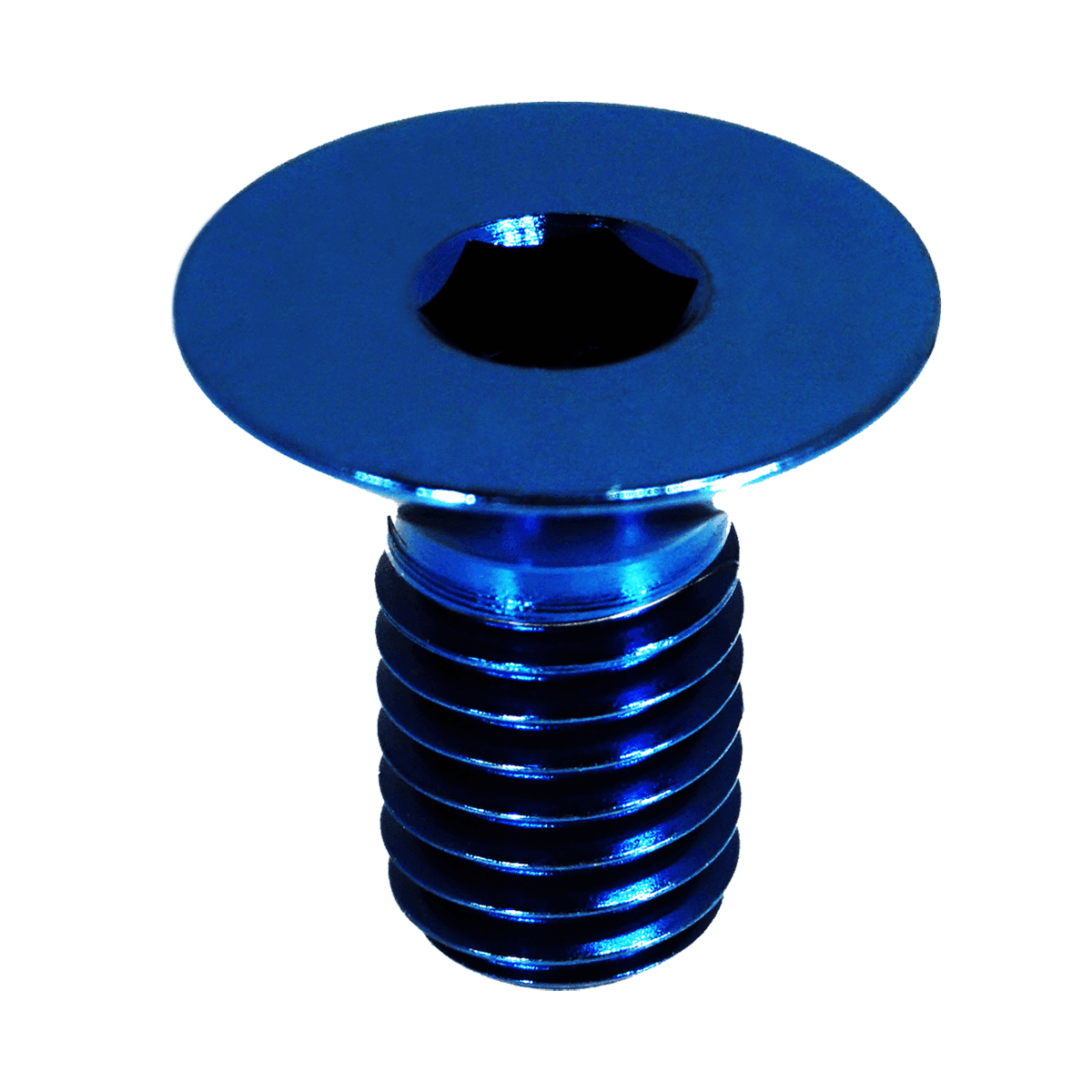 ZSPEC M5-0.8x25mm Flat-Head FHSC Fastener/Bolt, Titanium Grade-5, Per Each - Howling Moto