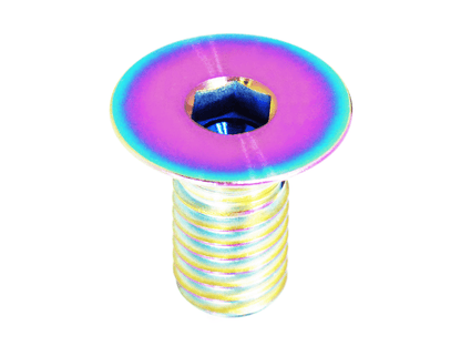 ZSPEC M6-1.0x30mm Flat-Head FHSC Fastener/Bolt, Titanium Grade-5, Per Each - Howling Moto