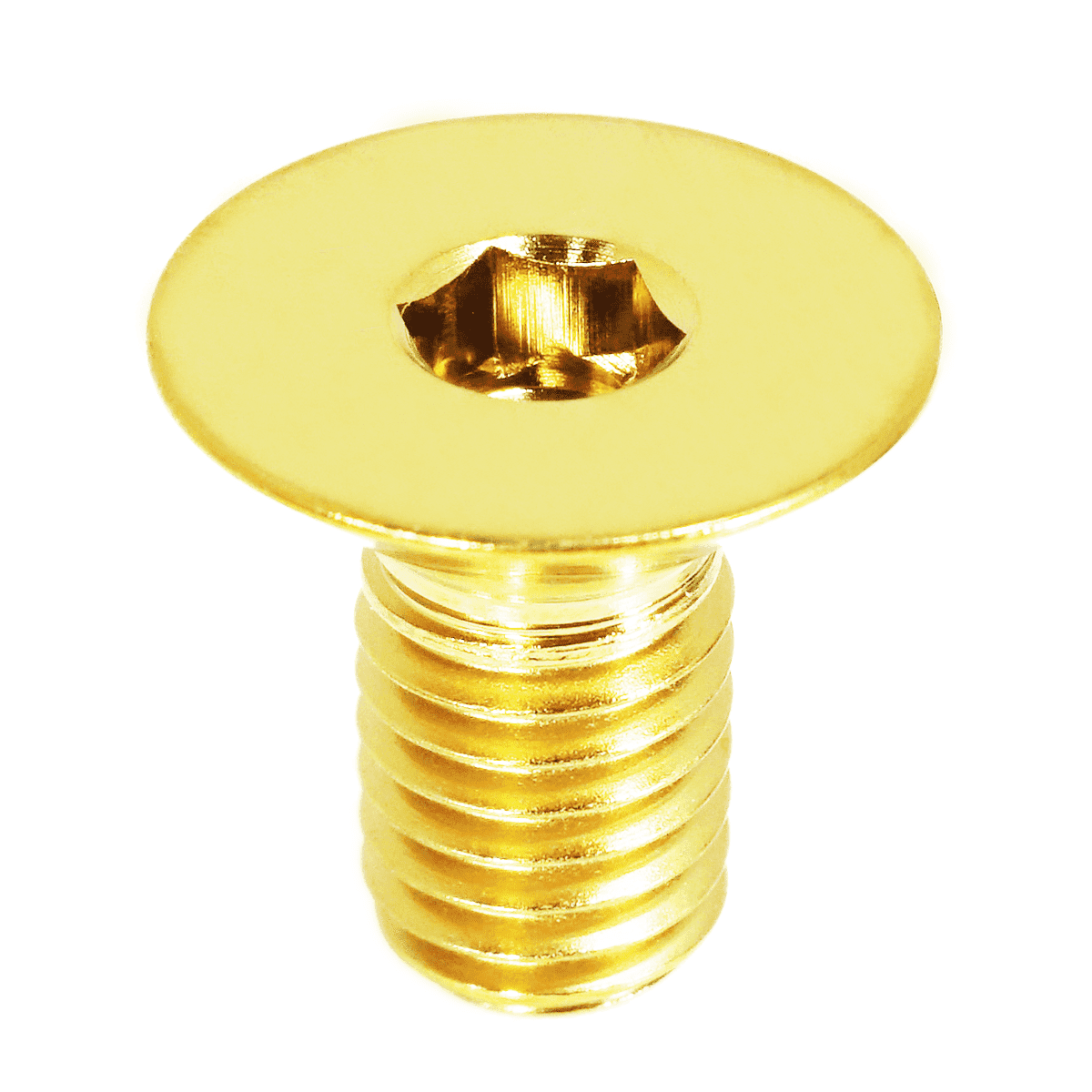 ZSPEC M4-0.7x16mm (FHSC) Fastener, Per-Each, Titanium - Howling Moto